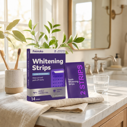 Feimuko Purple Teeth Whitening Strips